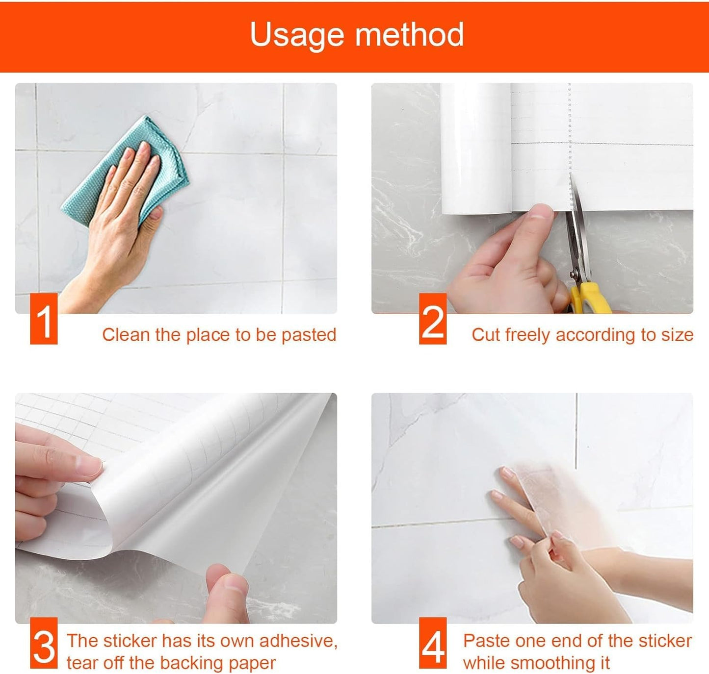 Buy 1 Get 1 Free – Transparent Wall Guard Film (Self-Adhesive)