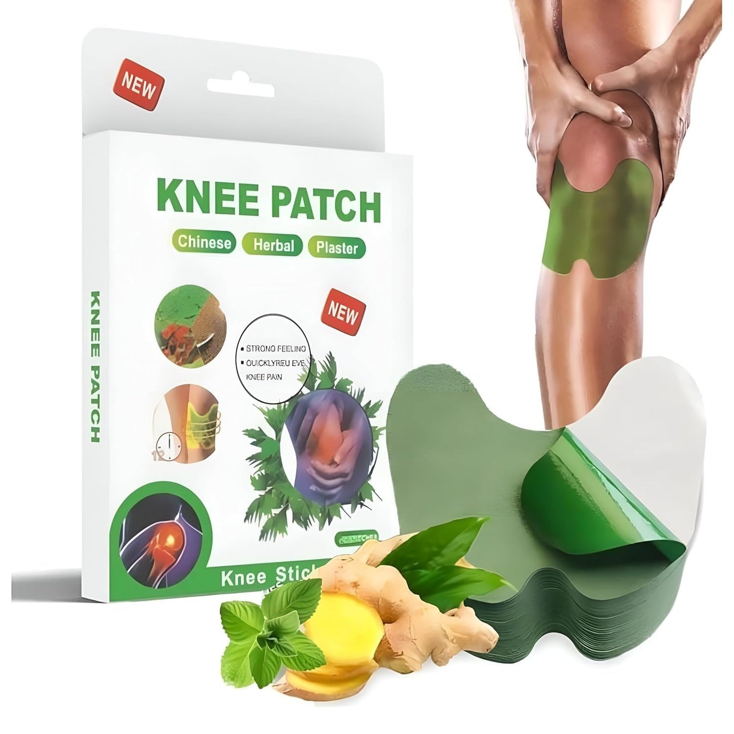 Kneepatch™ Stick & Heal Knee Relief Patches
